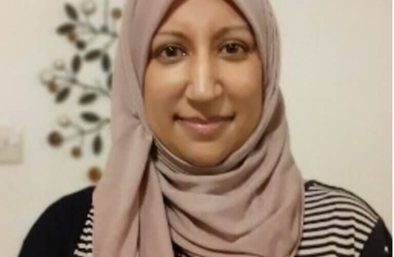 Ealing speech and language therapist, Azra, will help train staff in Zaynabiyah and needs your support