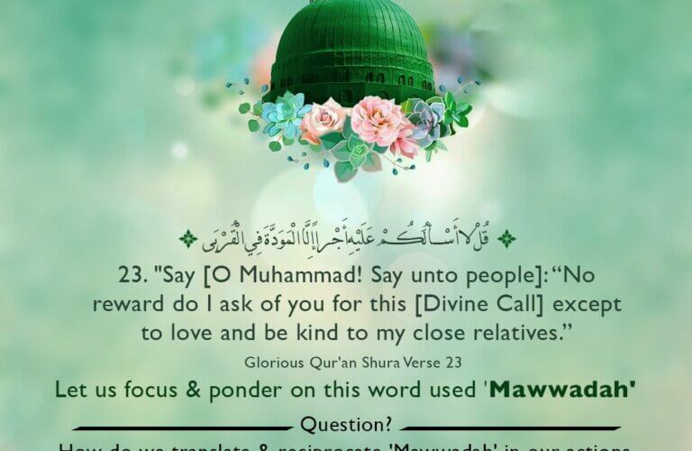 Timeless Values from the Holy Prophet (saww)